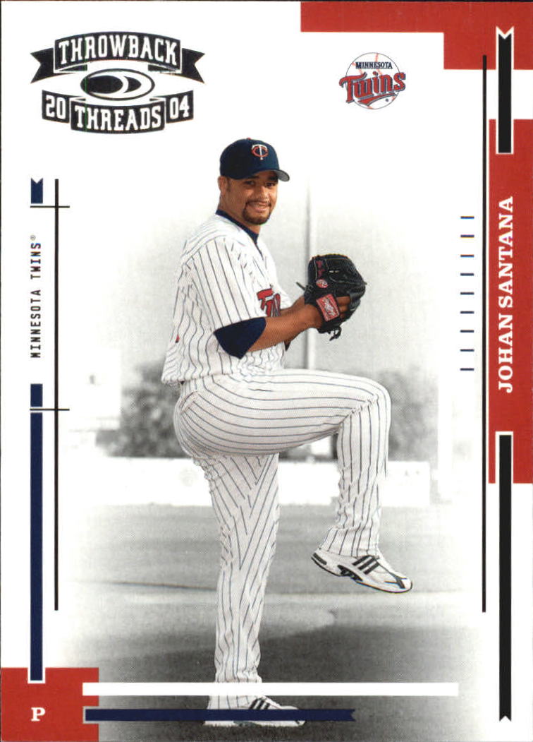 2004 Throwback Threads #114 Johan Santana