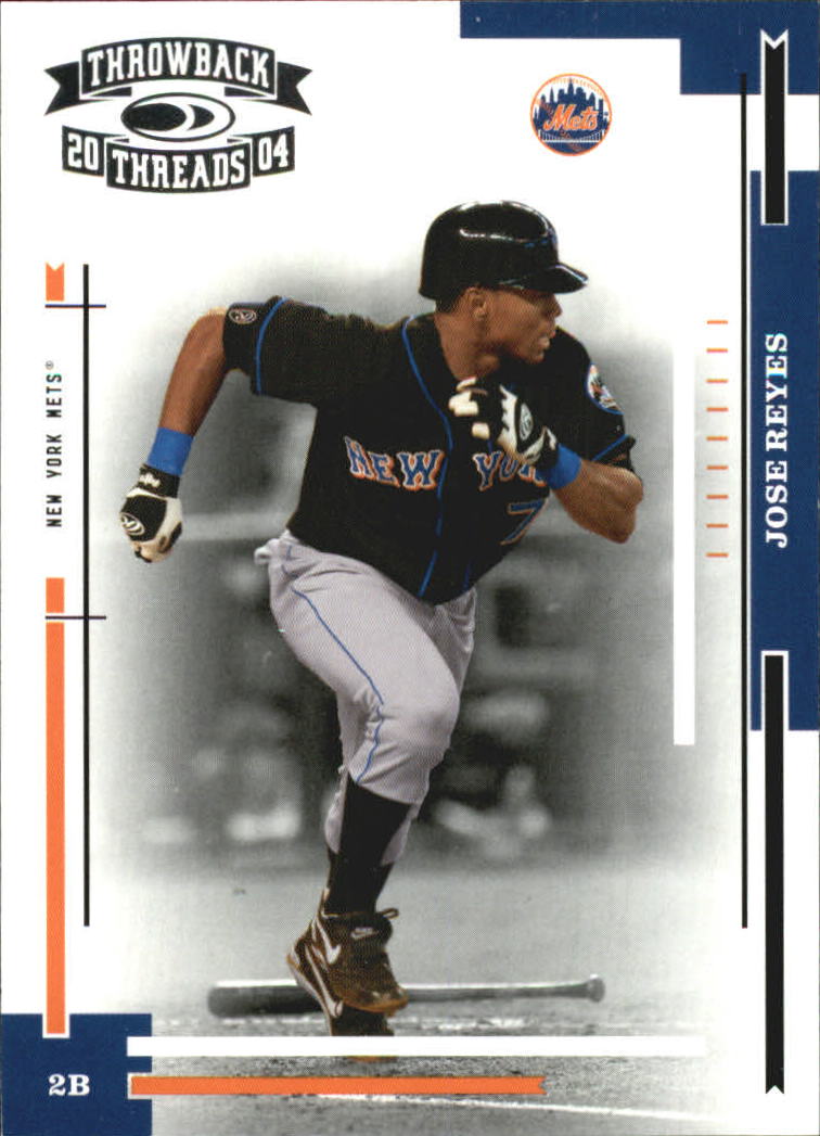2004 Throwback Threads #126 Jose Reyes
