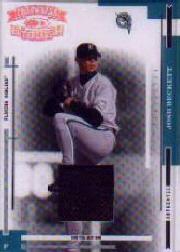 2004 Throwback Threads Material Prime #76 Josh Beckett Jsy/25