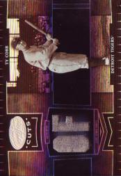2004 Leaf Certified Cuts Marble Material Black Position #230 Ty Cobb LGD Pants