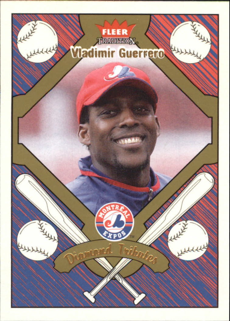 2004 Fleer Tradition Diamond Tributes #3 Vladimir Guerrero