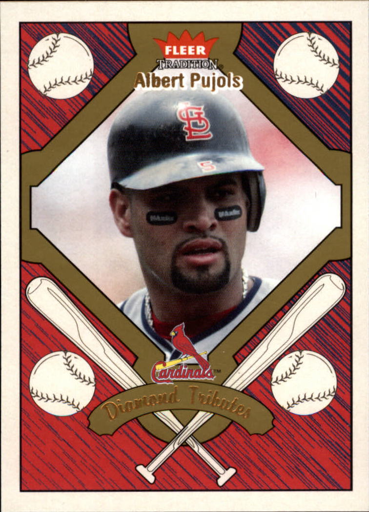 2004 Fleer Tradition Diamond Tributes #12 Albert Pujols