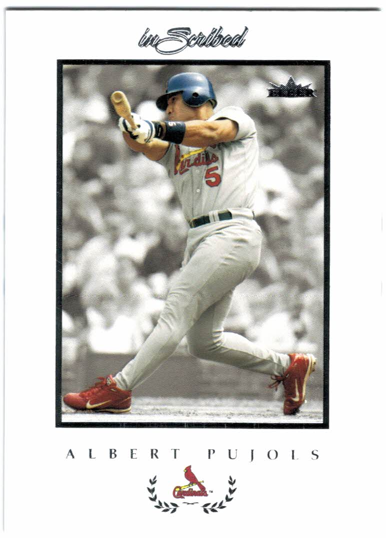2004 Fleer InScribed #65 Albert Pujols