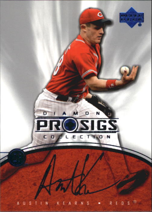 2004 UD Diamond Pro Sigs #9 Austin Kearns