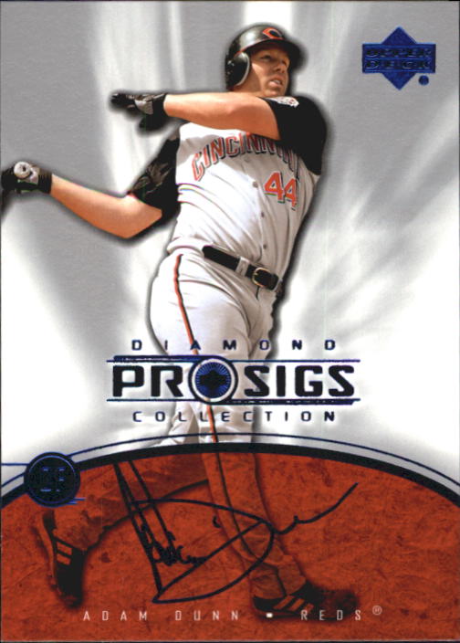 2004 UD Diamond Pro Sigs #65 Adam Dunn