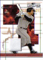 2004 Donruss Timelines Material #30 Lance Berkman Jsy