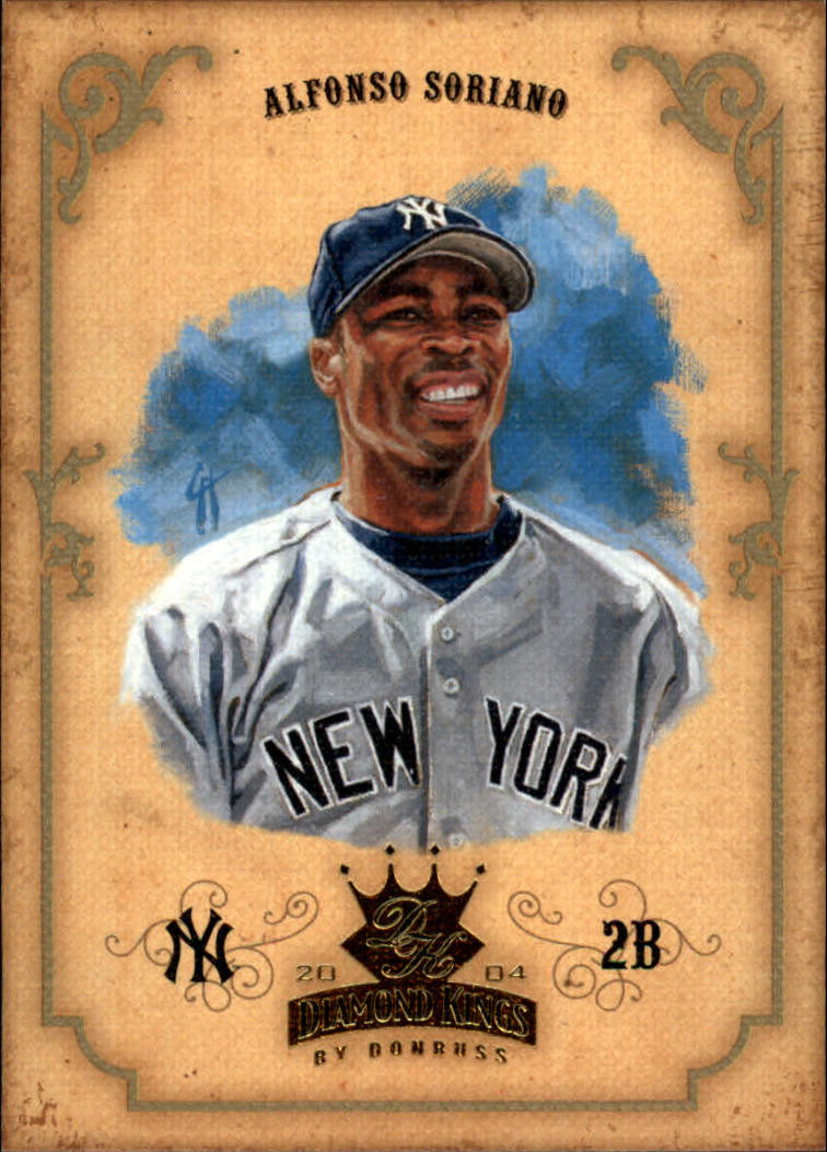 2004 Diamond Kings #15 Alfonso Soriano