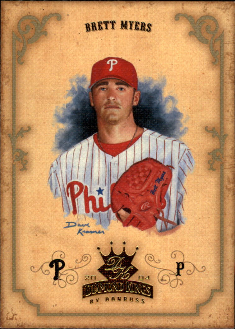 2004 Diamond Kings #17 Brett Myers