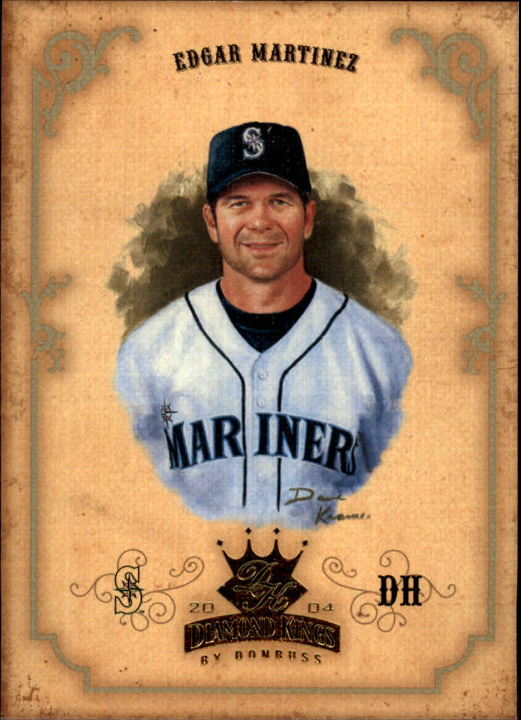2004 Diamond Kings #19 Edgar Martinez