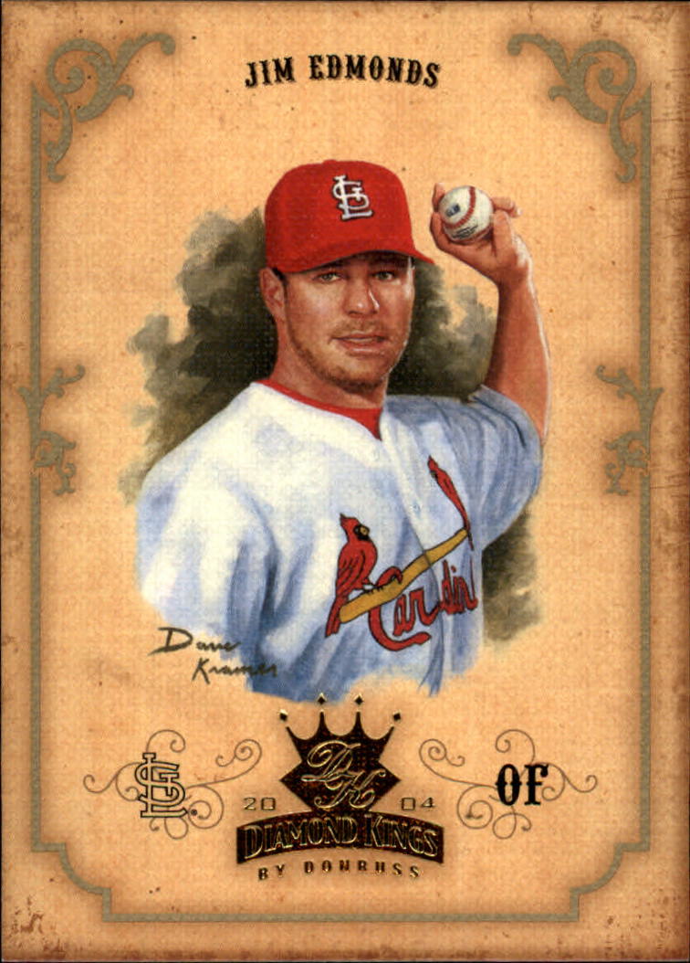 2004 Diamond Kings #20 Jim Edmonds