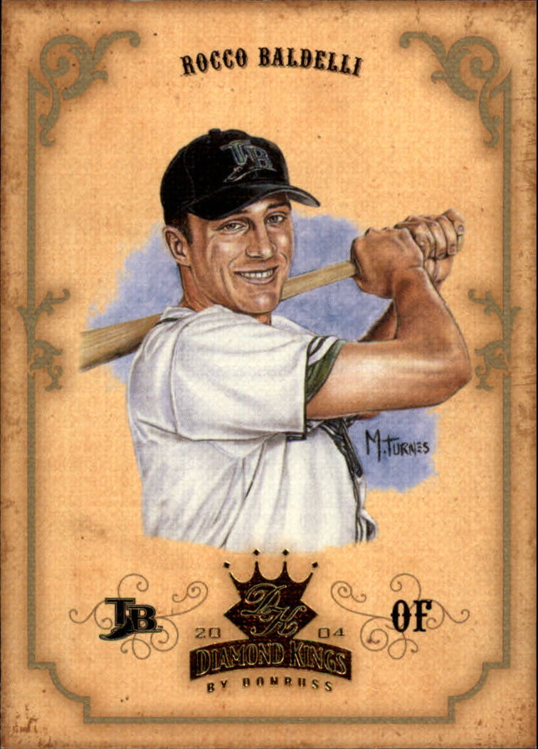 2004 Diamond Kings #21 Rocco Baldelli