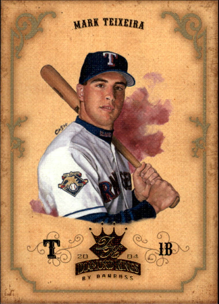 2004 Diamond Kings #22 Mark Teixeira