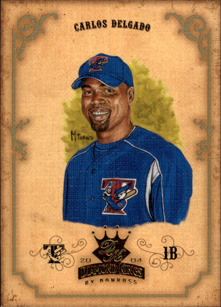2004 Diamond Kings #23 Carlos Delgado