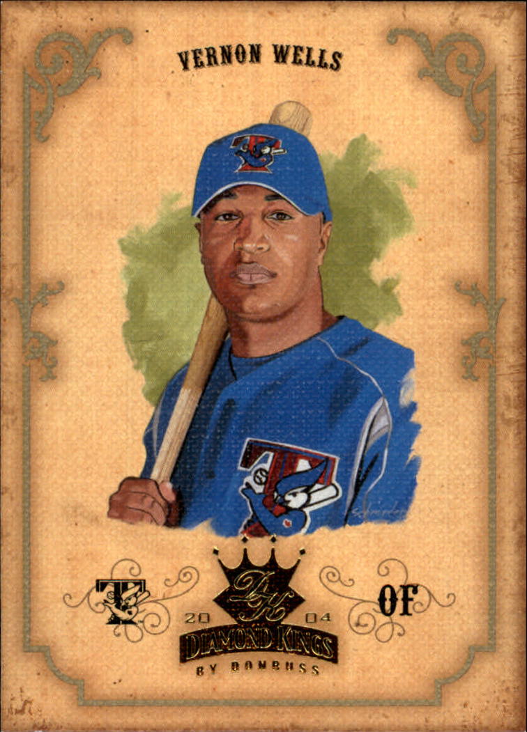 2004 Diamond Kings #28 Vernon Wells