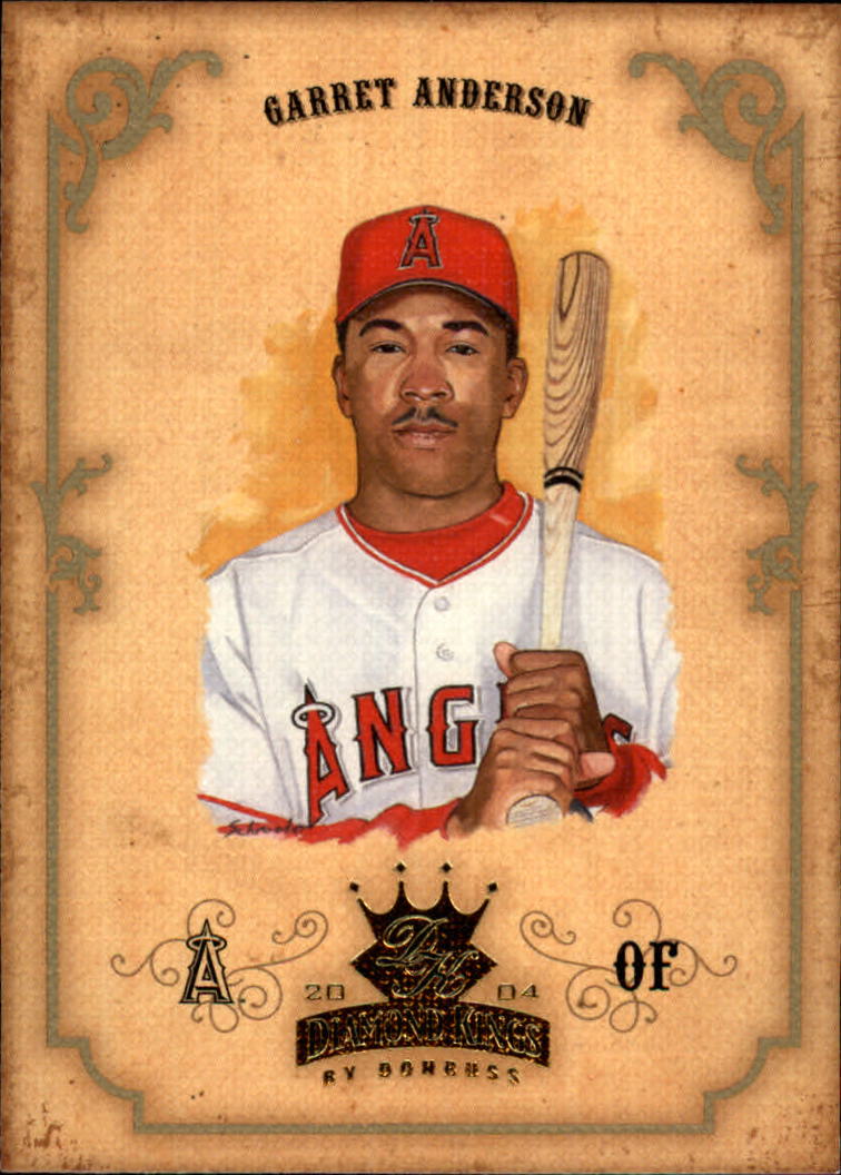 2004 Diamond Kings #29 Garret Anderson