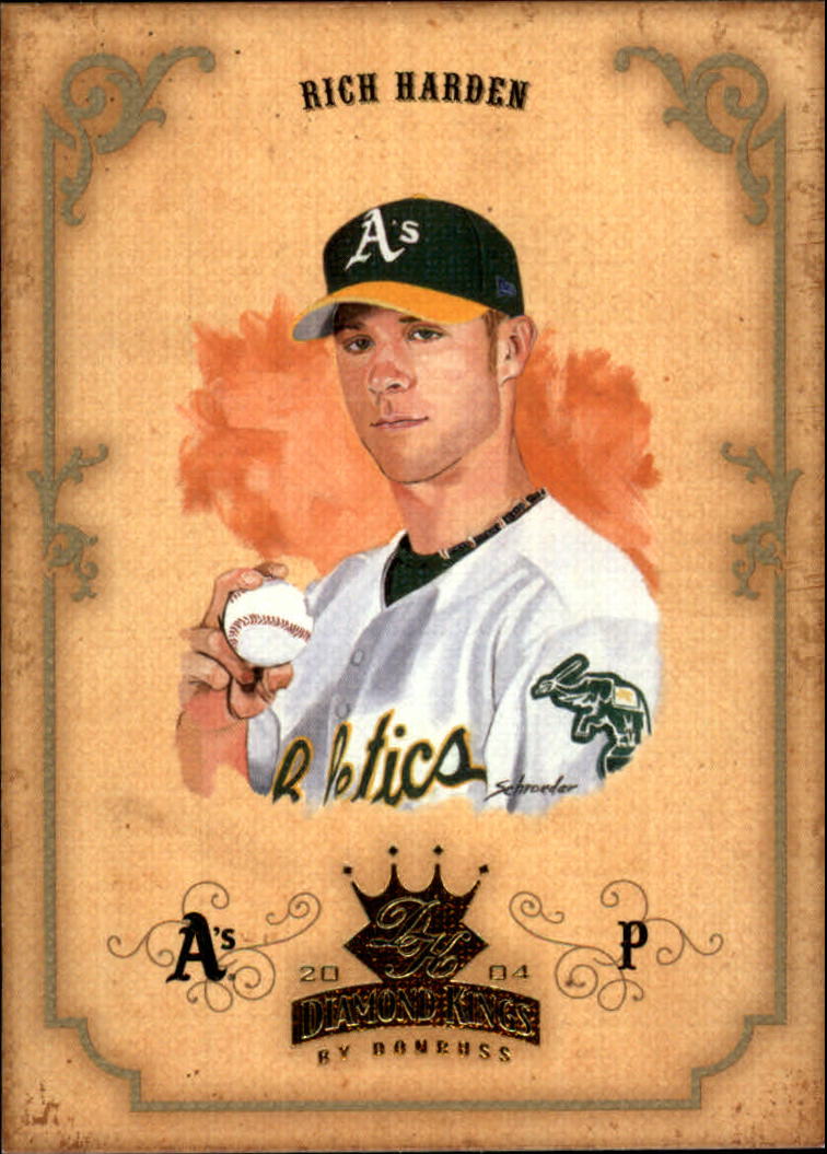 2004 Diamond Kings #32 Rich Harden