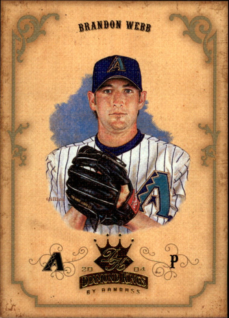 2004 Diamond Kings #35 Brandon Webb