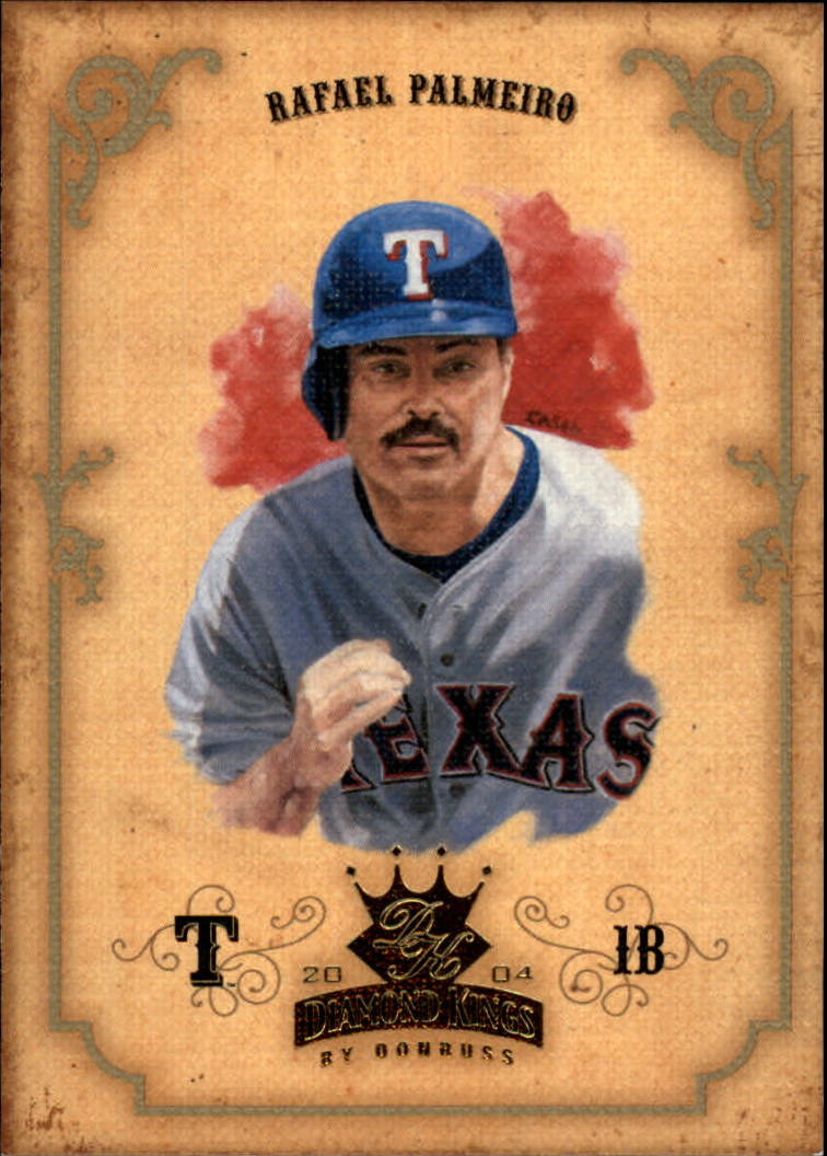 2004 Diamond Kings #39 Rafael Palmeiro