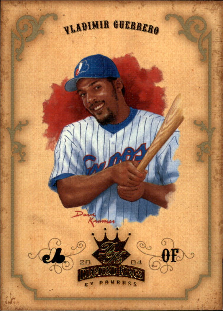 2004 Diamond Kings #49 Vladimir Guerrero