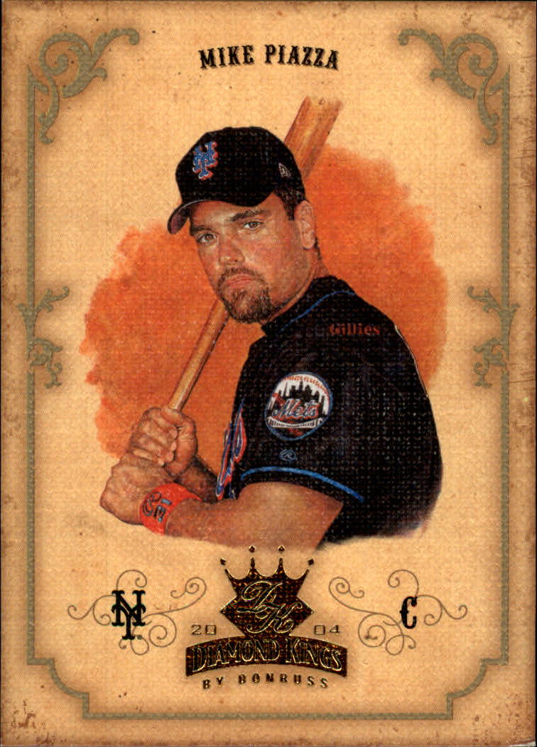 2004 Diamond Kings #50 Mike Piazza