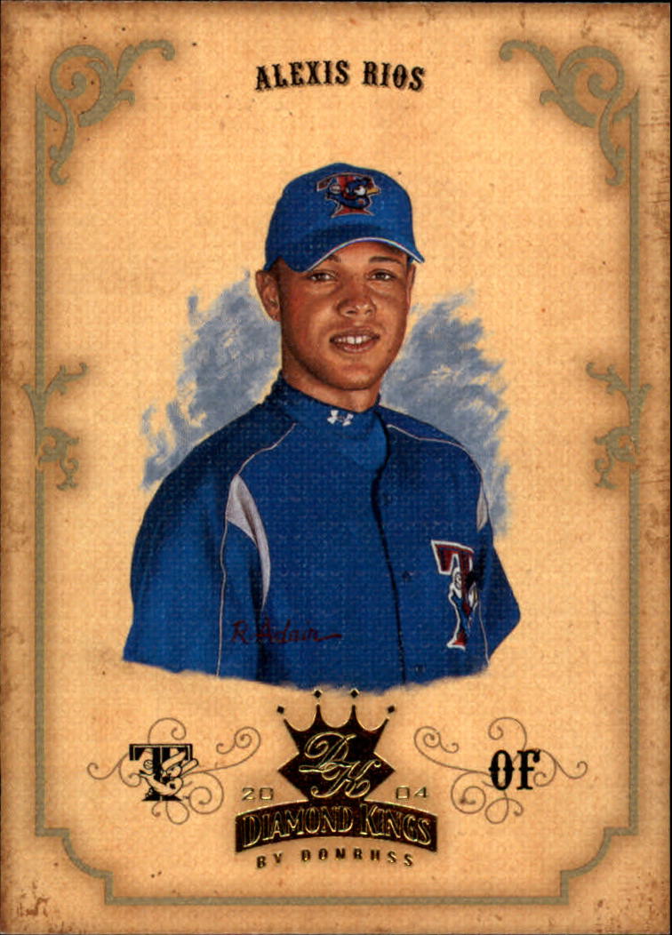 2004 Diamond Kings #51 Alexis Rios