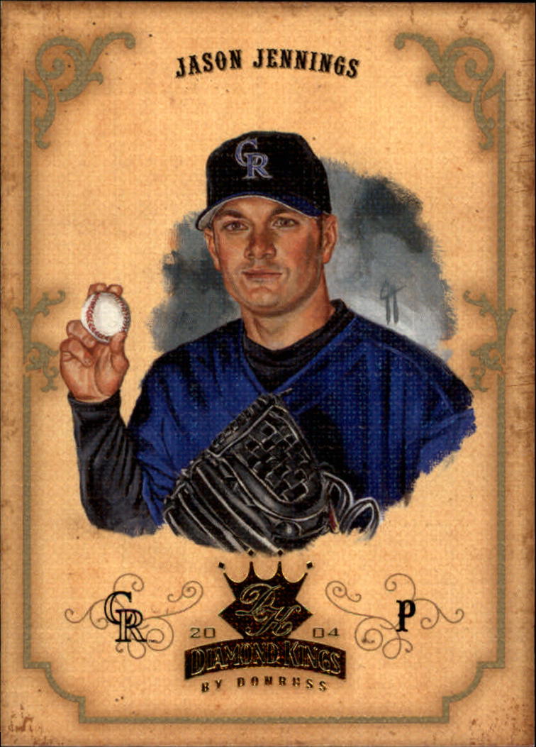 2004 Diamond Kings #54 Jason Jennings