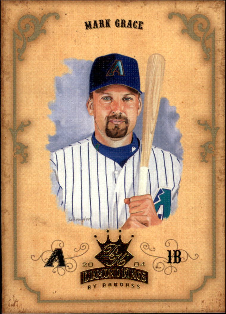 2004 Diamond Kings #63 Mark Grace
