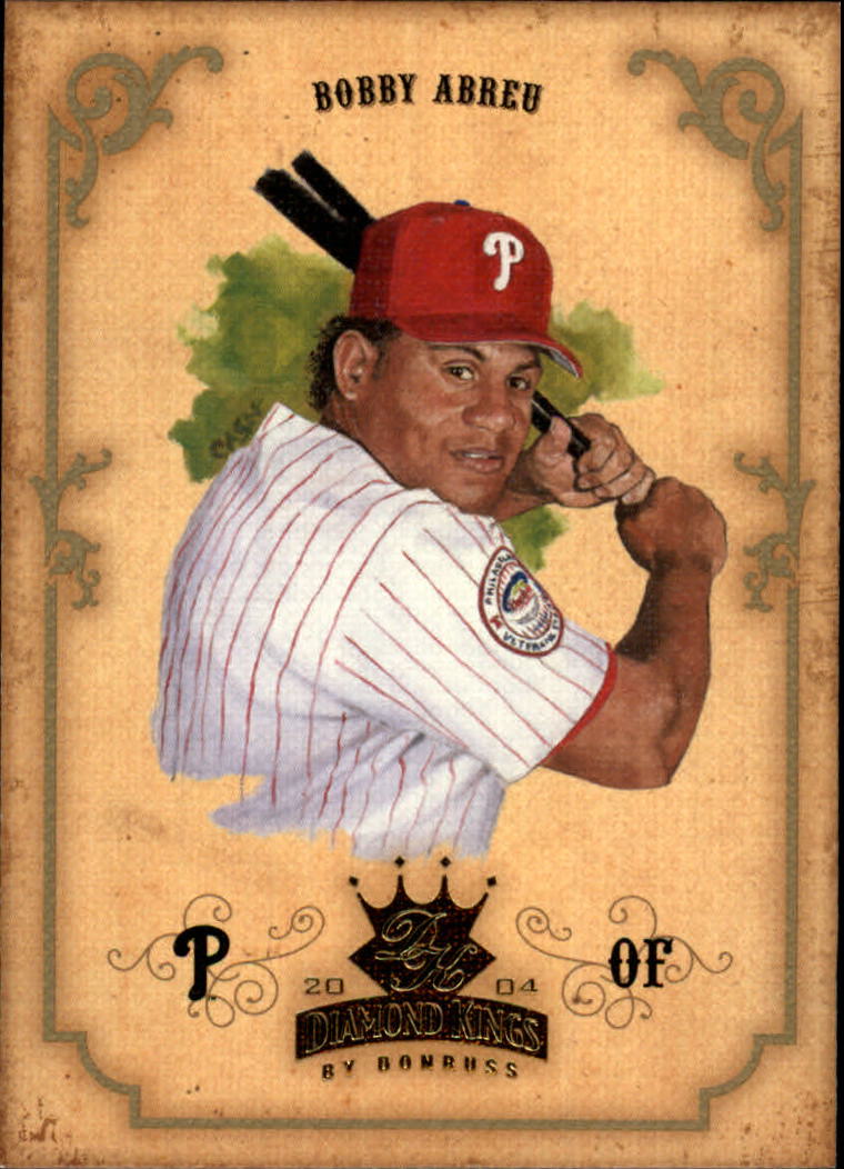 2004 Diamond Kings #65 Bob Abreu