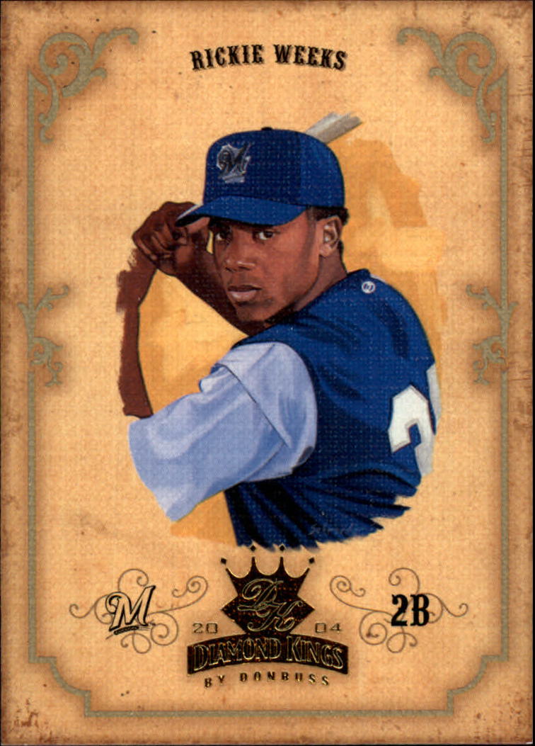 2004 Diamond Kings #68 Rickie Weeks