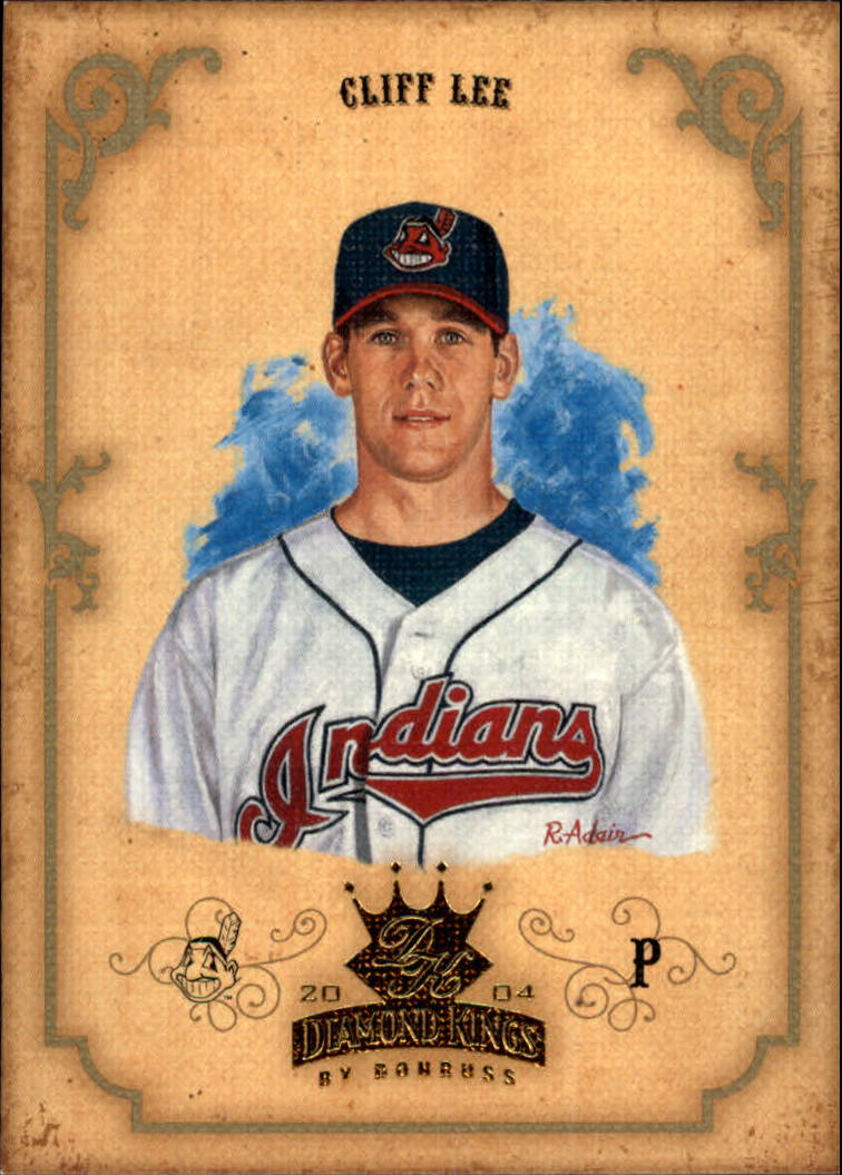 2004 Diamond Kings #76 Cliff Lee
