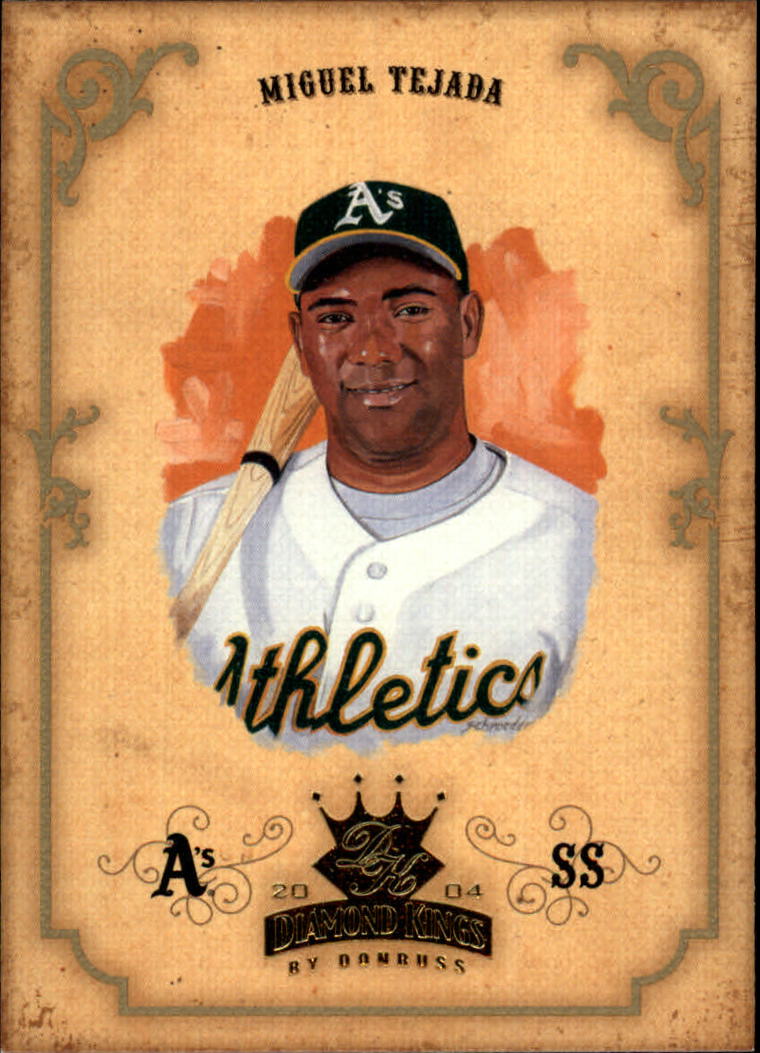 2004 Diamond Kings #79 Miguel Tejada