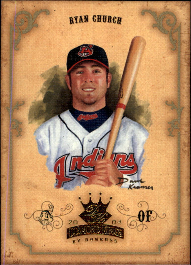 2004 Diamond Kings #85 Ryan Church