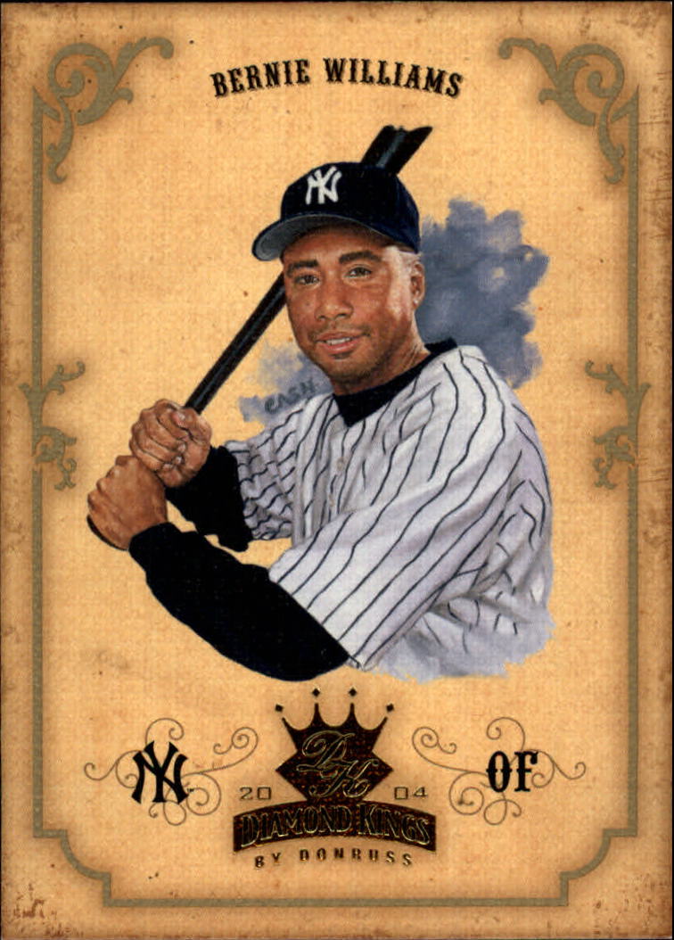 2004 Diamond Kings #89 Bernie Williams