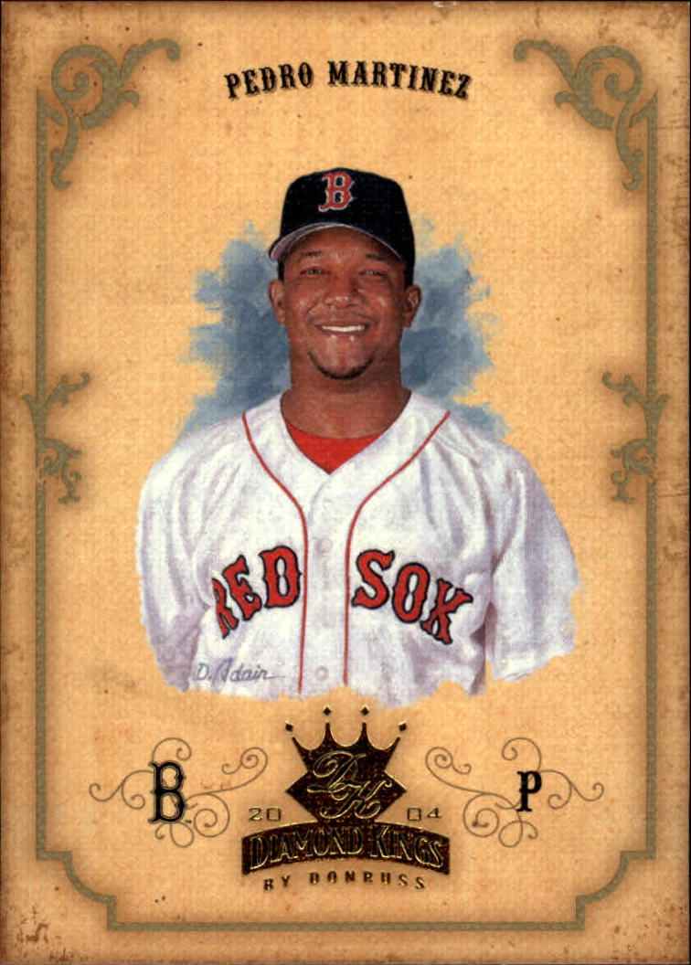 2004 Diamond Kings #90 Pedro Martinez