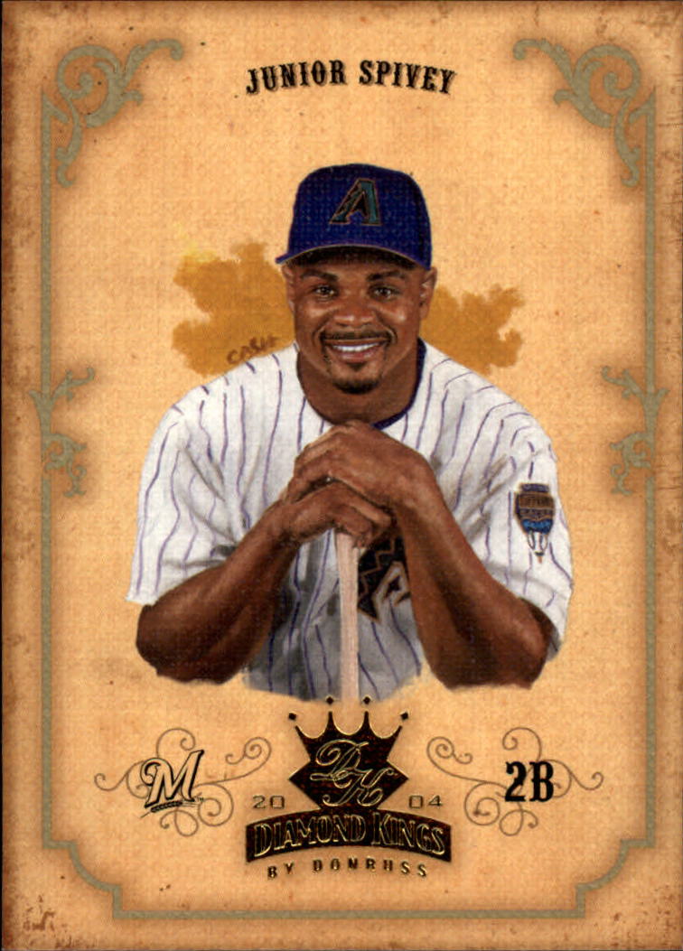 2004 Diamond Kings #92 Junior Spivey