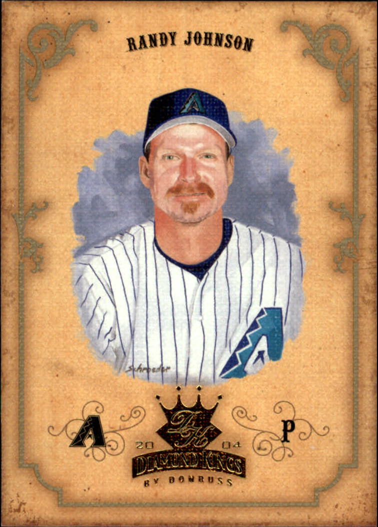 2004 Diamond Kings #100 Randy Johnson