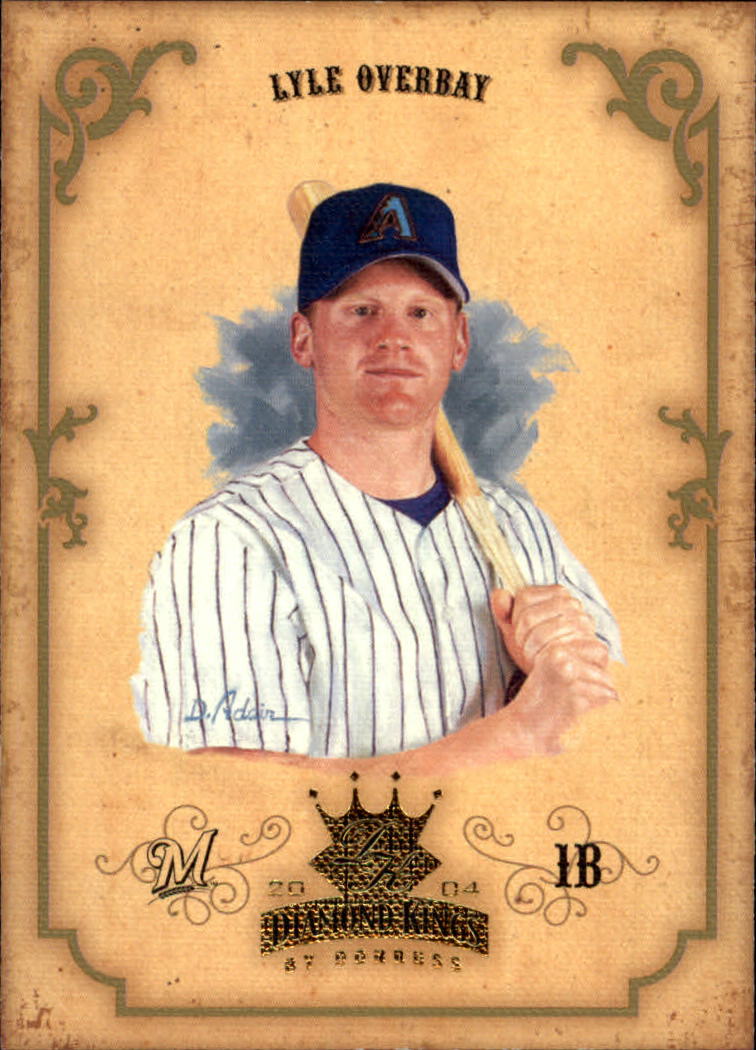 2004 Diamond Kings #101 Lyle Overbay