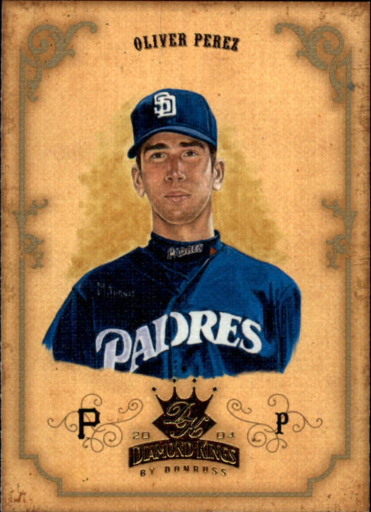 2004 Diamond Kings #102 Oliver Perez