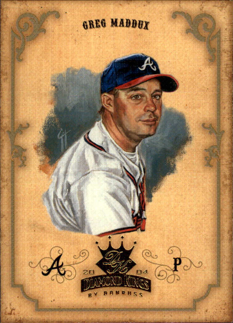 2004 Diamond Kings #113 Greg Maddux