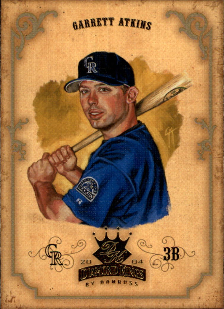 2004 Diamond Kings #116 Garrett Atkins