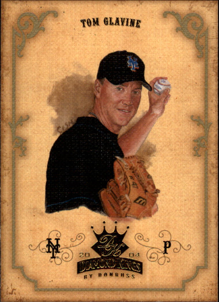 2004 Diamond Kings #120 Tom Glavine