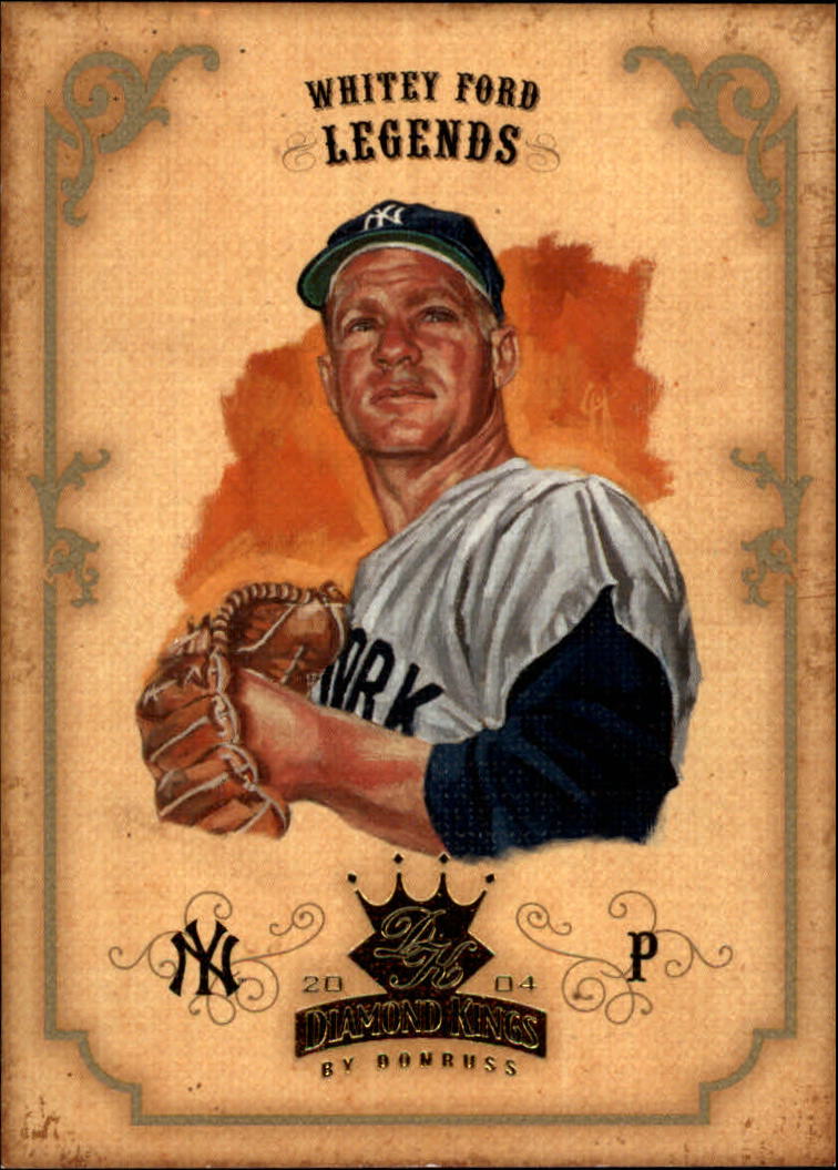 2004 Diamond Kings #168 Whitey Ford LGD