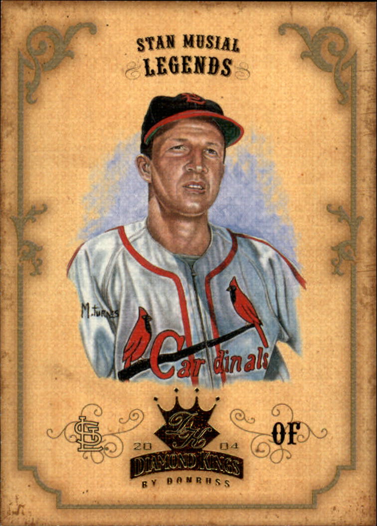 2004 Diamond Kings #173 Stan Musial LGD