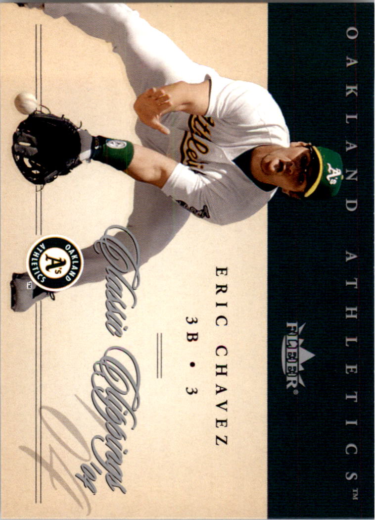 2004 Classic Clippings #4 Eric Chavez