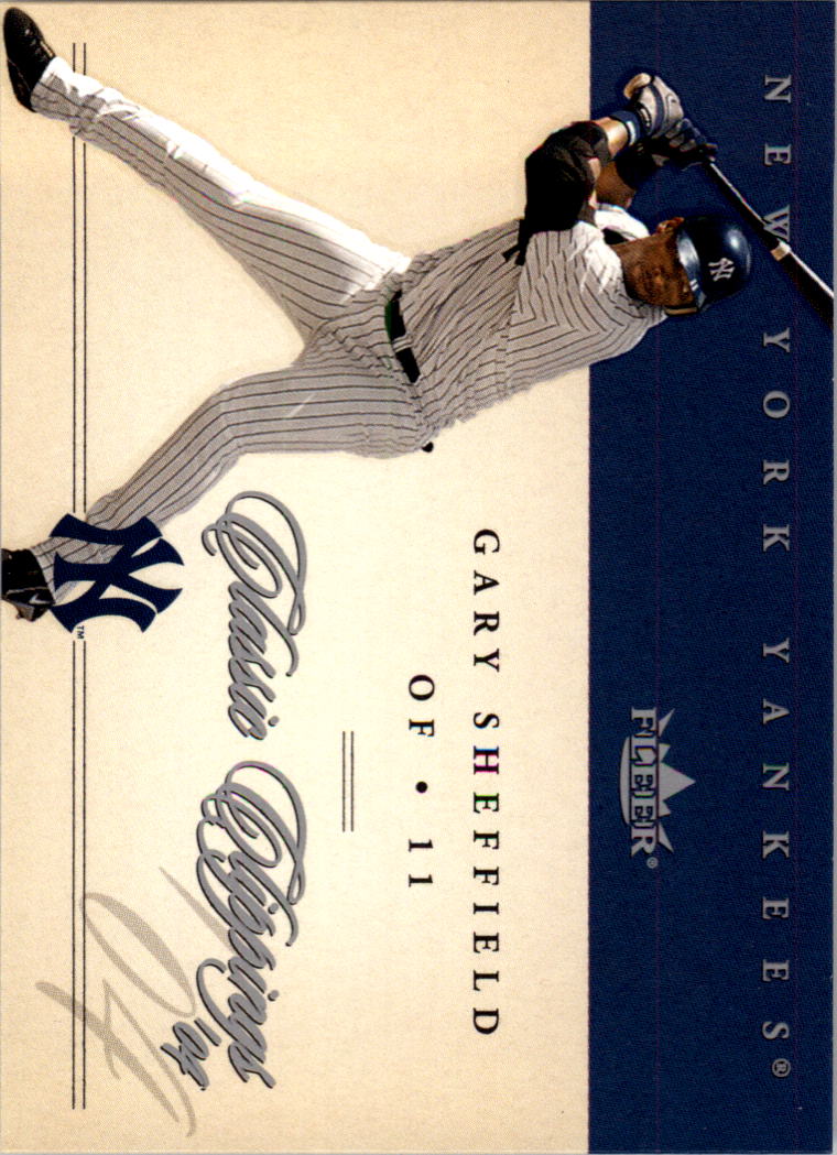 2004 Classic Clippings #21 Gary Sheffield