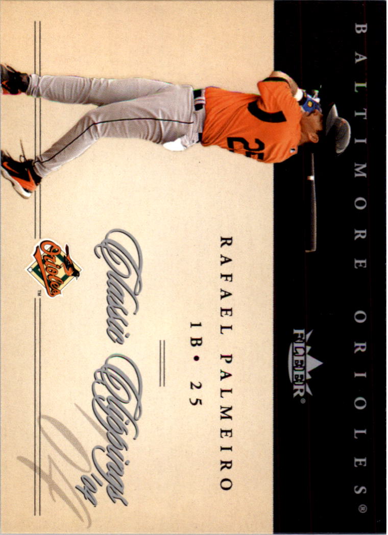 2004 Classic Clippings #27 Rafael Palmeiro