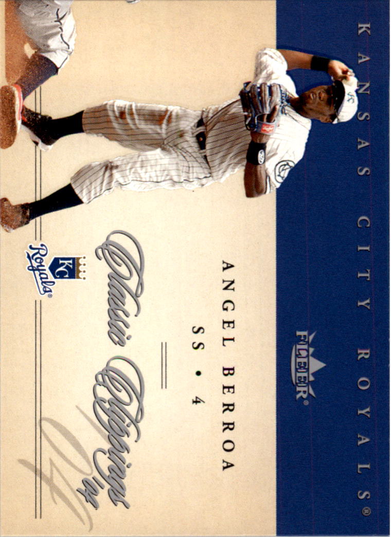 2004 Classic Clippings #34 Angel Berroa
