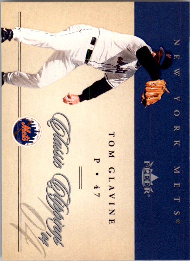 2004 Classic Clippings #47 Tom Glavine