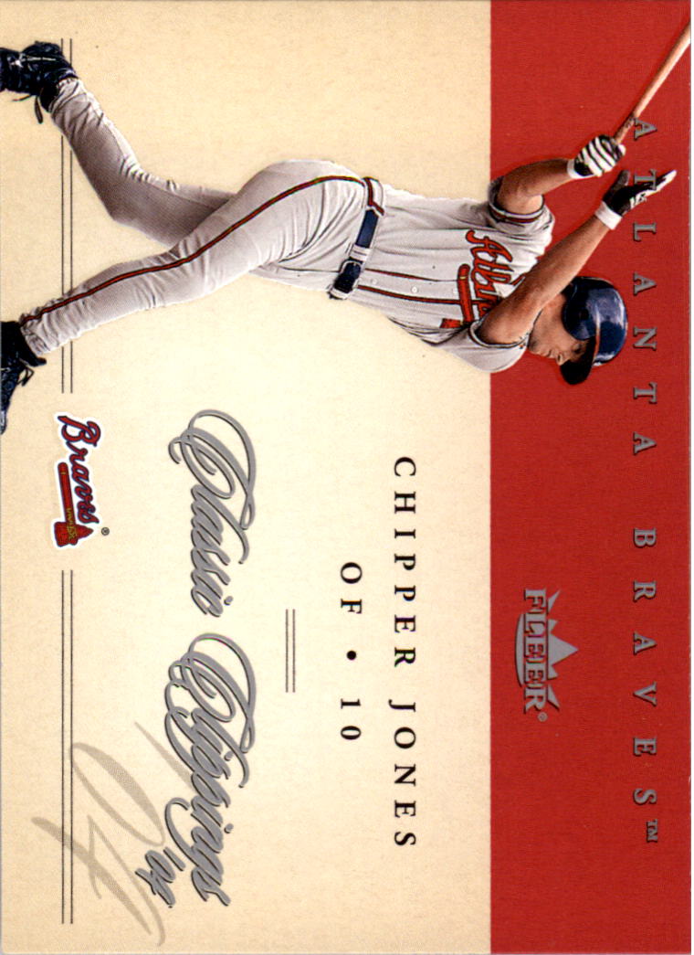 2004 Classic Clippings #49 Chipper Jones