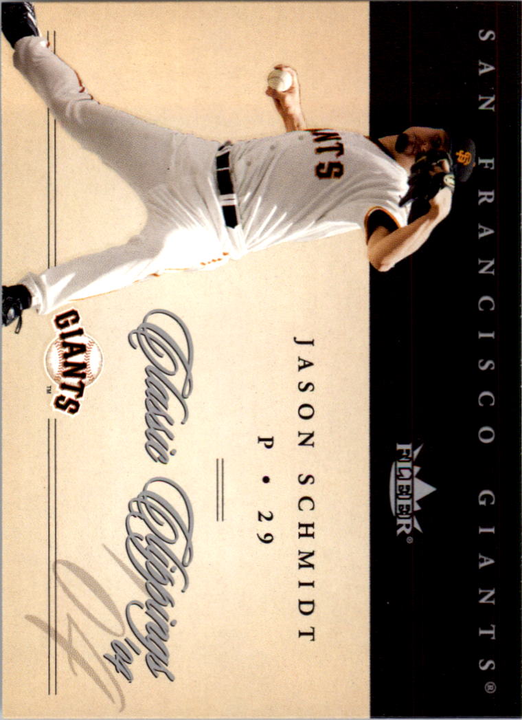 2004 Classic Clippings #58 Jason Schmidt